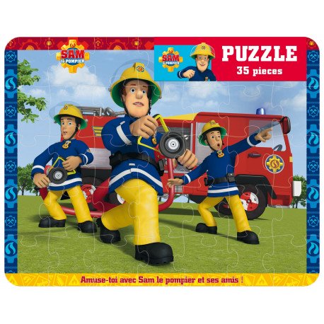 Puzzle sam le pompier - MB